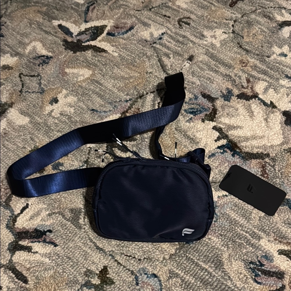 Fabletics Navy Blue Fanny Pack by Fila